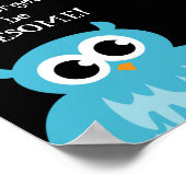 Vergiss nicht, phantastisches Poster mit niedliche (Ecke)