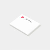 Vergiss nicht  post-it klebezettel (angewinkelt)