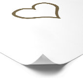 Vergiss nicht, Poster zu lächeln (Ecke)