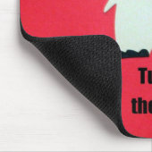 Vergiss nicht: Schalte den Ofen aus! Mousepad (Ecke)