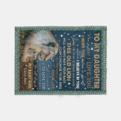 Vergiss nie, dass ich dich Liebe - Geschenk für To Fleecedecke (Vorderseite (Horizontal))