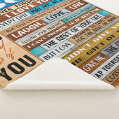 Vergiss nie, dass ich Liebe U - Vater zu Sohn Sherpadecke (3/4)