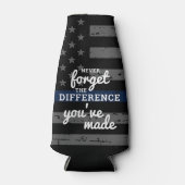 Vergiss nie den Unterschied, den du gemacht hast Flaschenkühler (Vorderseite)