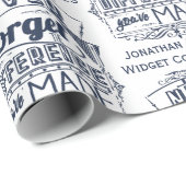 Vergiss nie den Unterschied, den du gemacht hast Geschenkpapier (Rolleneckpunkt)