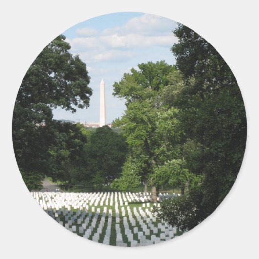 Vergiss nie... Denken Sie immer daran Runder Aufkleber (Vorderseite)