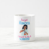Vergiss Prinzessin, die ich als Wissenschaftlerin  Kaffeetasse (Mittel)