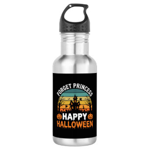Vergiss Prinzessin Frohes Halloween Spukhaus Desi Edelstahlflasche