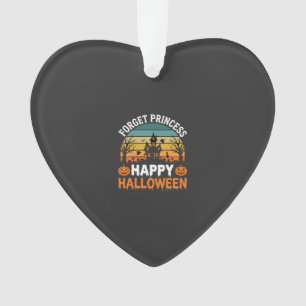Vergiss Prinzessin Frohes Halloween Spukhaus Desi Ornament