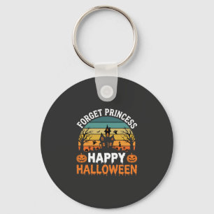 Vergiss Prinzessin Frohes Halloween Spukhaus Desi Schlüsselanhänger