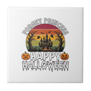 Vergiss Prinzessin Happy Halloween Spukhaus Pumpe Fliese
