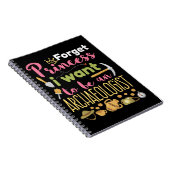 Vergiss Prinzessin, ich Wollte Archäologe zu werde Notizblock (Rechte Seite)