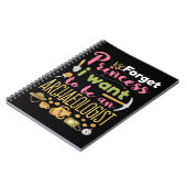 Vergiss Prinzessin, ich Wollte Archäologe zu werde Notizblock (Linke Seite)