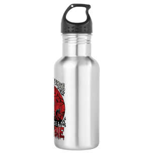 Vergiss Prinzessin Zombie Blutmond Friedhof Fleder Edelstahlflasche