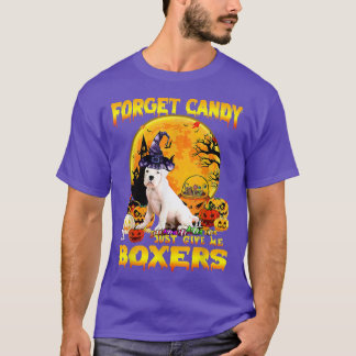 Vergiss Süßes, gib mir Boers Pumpkin Halloween T-Shirt