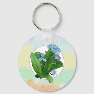 Vergissmeinicht Æ Schlüsselanhänger