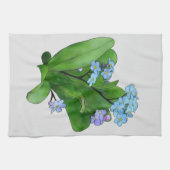 Vergissmeinicht Geschirrtuch (Horizontal)