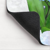 Vergissmeinicht Mousepad (Ecke)