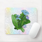 Vergissmeinicht Mousepad (Mit Mouse)