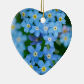 Vergissmeinnicht blühend keramik ornament (Rechts)
