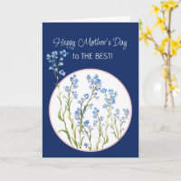 Vergissmeinnicht-Blumen zum Muttertag