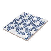 Vergissmeinnicht-Blumenmuster Fliese (Seite)