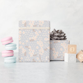 Vergissmeinnicht-Blumenmuster Geschenkpapier