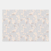Vergissmeinnicht-Blumenmuster Geschenkpapier Set (Vorderseite 2)
