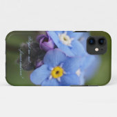 Vergissmeinnicht für immer und überhaupt! Case-Mate iPhone hülle (Rückseite (Horizontal))