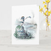 Vergissmeinnicht Karte (Gelbe Blume)