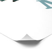 Vergissmeinnicht Poster (Ecke)