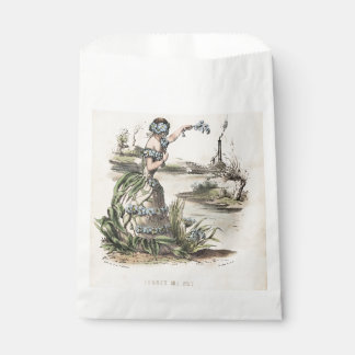 Vergissmeinnicht-Victorian-Hochzeitsgeschenktüten  Geschenktütchen