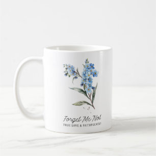 Vergissmeinnicht - Wahre Liebe und Treue Kaffeetasse