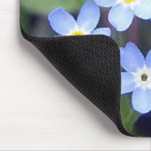 Vergissmeinnichte 2 Mousepad (Ecke)