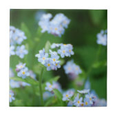 Vergissmeinnichte Fliese (Vorderseite)