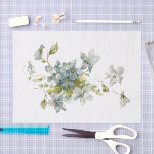 Vergissmeinnichte Seidenpapier (Handwerk)