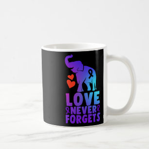 Vergisst nie Alzheimerheimer Elefant 1 Kaffeetasse