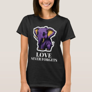 Vergisst nie Elefant für Mädchen Alzheimerheimer T-Shirt