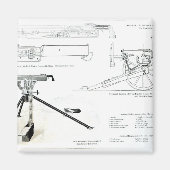 Vergleich der automatischen Colt-Waffe Magnet (Vorne)