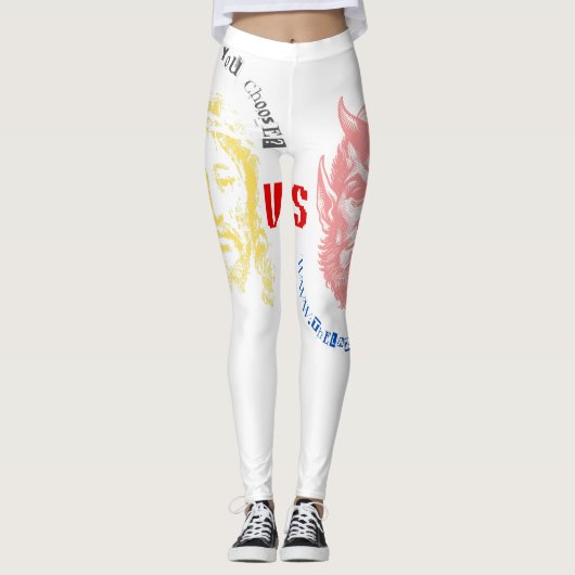 Vergleich Design Leggings (Vorderseite)