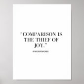 Vergleich ist der Dieb des Joy Poster (Vorne)