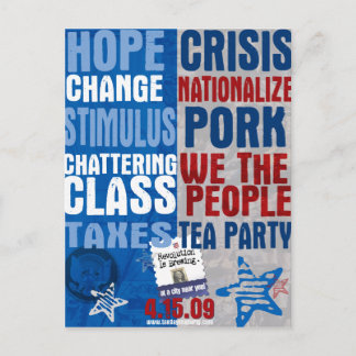 Vergleich und Kontrast der Postkarte