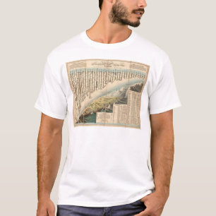 Vergleichbare Höhen der Hauptberge T-Shirt