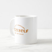 Vergleiche dich nicht mit anderen kaffeetasse (Vorderseite Links)
