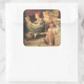 Vergleiche von Lawrence Alma-Tadema Quadratischer Aufkleber (Tasche)