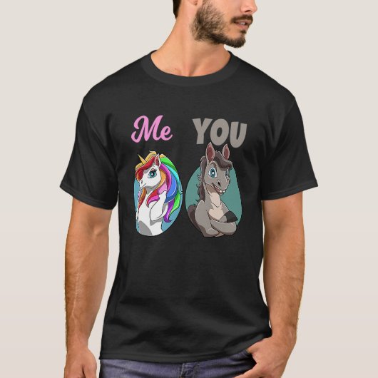 Vergleichen Sie Regenbogen. T-Shirt (Vorderseite)