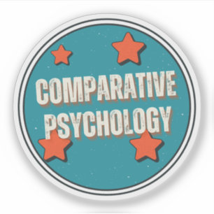 Vergleichende Psychologie Aufkleber