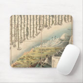 Vergleichshöhe der Hauptberge Mousepad (Mit Mouse)