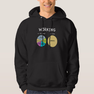 Vergleichstätigkeit im Büro VS auf der Zuhause Hoodie