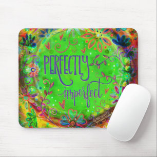 Vergnügen absolut unvollkommene Zitatinkinspirivit Mousepad