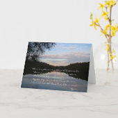 "Vergnügen am pathless Holz" Gruß-Karte Karte (Gelbe Blume)